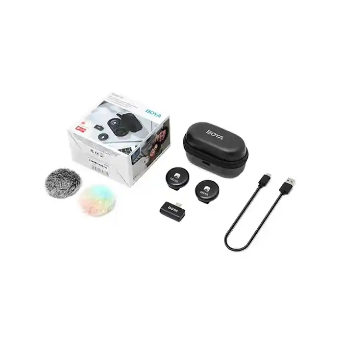 Boya Omic-U Type-C 2.4GHz Dual Channel Wireless Microphone System